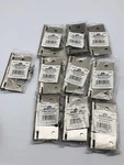 Lot Of 10 Design House 202606 4" Square Corner Hinges Satin Nickel Finish. Fixed Price $44.99.