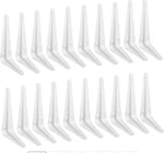 Qty 20 Stanley Shelf Bracket 10" Inch X 12" Case Lot White Metal. Fixed Price $52.99.