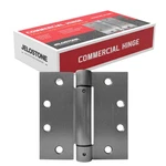 Jelostone 2 Pack - 4.5"X4.5" Self Closing Reversible Door Hinge Satin Chrome. Fixed Price $48.99.