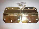New 1WAN3 Battalion Door Hinges, Full Mortise, Plain BEARING-3.5"X3.5"(P). Fixed Price $6.00.