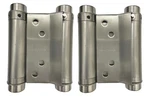 2 Pairs 4PCS Of 3" Stainless Steel Cafe Saloon Door Swing Self Closing Double.... Fixed Price $29.99.