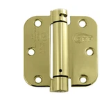 Cal-royal NEWSH3558R US4 Spring Hinges X 1/2", 5/8" Radius,satin Brass. Fixed Price $14.99.