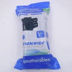 2 Pack Weatherables Cornerstone Black Nylon Polymer Self-closing Adj Gate Hinges. Fixed Price $37.39.