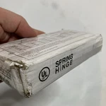 Dynasty Mortise Spring Hinge With 5/8" Radius Corners Satin Nickel 4" X. Fixed Price $6.95.