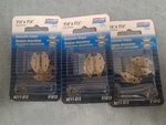 Pk Of Antique Brass Decorative Hinges 1/8" X 1/18" National N211-813. Fixed Price $9.35.