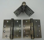 Lawrence BB401 Antique Nickel Ball Bearing Hinges 4.5 X Lot Of #103E. Fixed Price $34.95.
