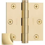 Baldwin 1030031I 1030056I Square Mortise Hinge, Lifetime Satin Nickel. Fixed Price $51.52.