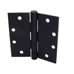 4-1/2 In. Square Radius Matte Black Commercial Grade With Ball Bearing Hinge. Fixed Price $14.26.