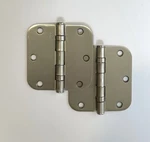 Miseno MDH3532 3-1/2 X Ball Bearing 5/8" Radius Corner Door Nickel. Fixed Price $7.90.