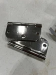 Deltana S35R514 3-1/2"X3-1/2"X5/8" Radius Hinge, Residential, Bright Nickel Fini. Fixed Price $11.98.