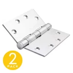 4.5 In. X Stainless Steel Full Mortise Squared Radius Ball Bearing Door. Fixed Price $52.99.