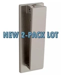 New 2-PACK Lot National Hardware N336-704 Reed Door Knocker Satin Nickel. Fixed Price $39.56.