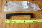 Richelieu Matte Black Forged Iron Traditional Barn Door Cabinet Handle Heavy. Fixed Price $14.98.