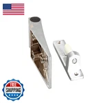 Kason 1255-000004 Brushed Chrome Textured Hinge. Fixed Price $136.69.