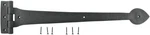 Renovators Supply Strap - Wrought Iron Spade Tip Hinges Rustic Fo. Fixed Price $60.75.