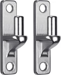 2PCS Wall Mount Hinges Flat Back For Chain Link Wood Fence Post Gate, 304. Fixed Price $29.30.