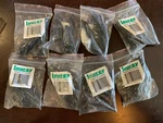 Cabinet Hinges 2PK "h"-type Flush Colonial Black Lot X8PKS Laurey 21114. Fixed Price $10.99.