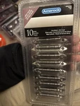 10 Amerock Self Closing 3/8" Inset Hinges Satin Nickel. Fixed Price $24.99.