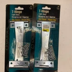 Ultra Hardware 61022 Card Of 6" Light Duty Hinge - Zinc Plated Lot. Fixed Price $10.32.