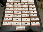 (lot Of 99) 188904, Door Hinges 3-PACK 3-1/2'' X Design House Matte Blk. Fixed Price $100.00.