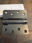 K&m 4X4 Spring Hinge 1/4X1/4 US11P Door. Fixed Price $12.00.