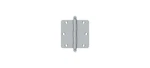 3-1/2" X 1/4" Radius Hinge, W/ Ball Tips Brushed Chrome Pair. Fixed Price $14.18.