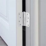 Solid Steel Door Hinge White 4 Inch 5/8 Radius 9 Pack. Fixed Price $41.09.