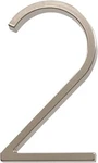Hillman Distinctions 5" Floating House Number Brushed Nickel. Fixed Price $8.79.