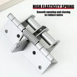 2PCS Auto Spring Door Closer Closing Hinge Adjust The Device. Fixed Price $12.57.