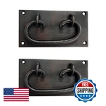 Adonai Hardware Phebe Antique Iron Drop Pull Supplied As 2 Pieces Per Pack -. Fixed Price $31.50.