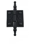 Black Cabinet Door Hinge Wrought Iron Butt Victorian Steeple Tip Flush. Fixed Price $13.99.