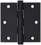 Baldwin 1035190I Square Mortise Hinge, Black. Fixed Price $18.04.