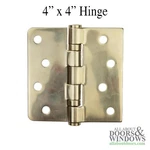 Therma-tru 4X4 Door Hinge 1/4 Radius/square Non-removable Pin 3-PACK. Fixed Price $27.95.