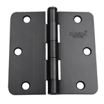 Gliderite 3.5" X 5/8" Radius Ball Bearing Door Hinge Oil Rubbed 3558-2BB-ORB. Fixed Price $5.49.