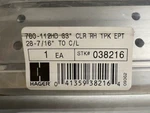 Hager Roton 780-112 HD-83-CLR W/ 9" Ept Cutout Rh 28 7/16" Center Line. Fixed Price $149.99.