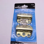 (2-PK) Hampton Self-closing Hinge Stainless-steel 2-3/4 In. V221BR. Fixed Price $16.90.