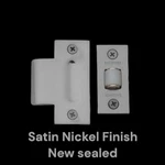 Baldwin 0440-150 Adjustable Roller Catches Satin Nickel Finish Nos- Sealed. Fixed Price $17.99.