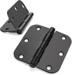 24 Pack Matte Black Door Hinges No Squeak 3.5 Inch Interior Rounded. Fixed Price $59.99.