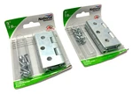 National Hardware N115-519 Door Hinges Zinc 3" Lot Of 2. Fixed Price $18.04.