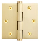 New Signature Hardware 461727 3-1/2" Solid Brass Mortise Door Hinge Satin. Fixed Price $14.97.