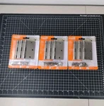 9-PACK National Hardware Satin Nickel Door Hinges 3-1/2" N830-326 Square Corner. Fixed Price $25.97.