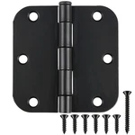 18 Pack Matte Black Door Hinges 3.5 X Inch Interior 1/2 Hinge.... Fixed Price $31.57.