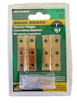 Hillman 2" Solid Brass Narrow Hinges Bright Finish #851188 Door Hardware. Fixed Price $9.95.
