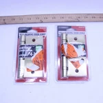 (2-PK) Everbilt Ball Bearing Hinge Square Radius Satin Brass 4-1/2" 1005 694 746. Fixed Price $12.56.