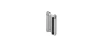 Deltana DASHS5U32D 5" Double Action Saloon Hinge Satin Stainless Steel Finish. Fixed Price $72.45.