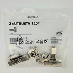 Ikea Utrusta Hinge, 110 / 2 Pack 404.017.84 For Sektion Soft Closing. Fast Ship. Fixed Price $9.99.