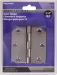 Hillman 852618 5/8" Round Corner Door Hinge Stainless Steel (3-1/2"). Fixed Price $16.95.