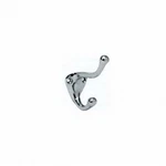 Ives 572A92 And Hat Hook, Clear Coated Aluminum. Fixed Price $6.17.