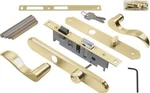 Hampton Wright VMT115PB Brass Screen Storm Door Mortise Lever Lockset 4149183. Fixed Price $57.59.
