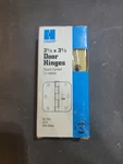 Hager Hinges RC1741 1/4" Radius US4 Satin Brass 3-1/2" X. Fixed Price $10.95.